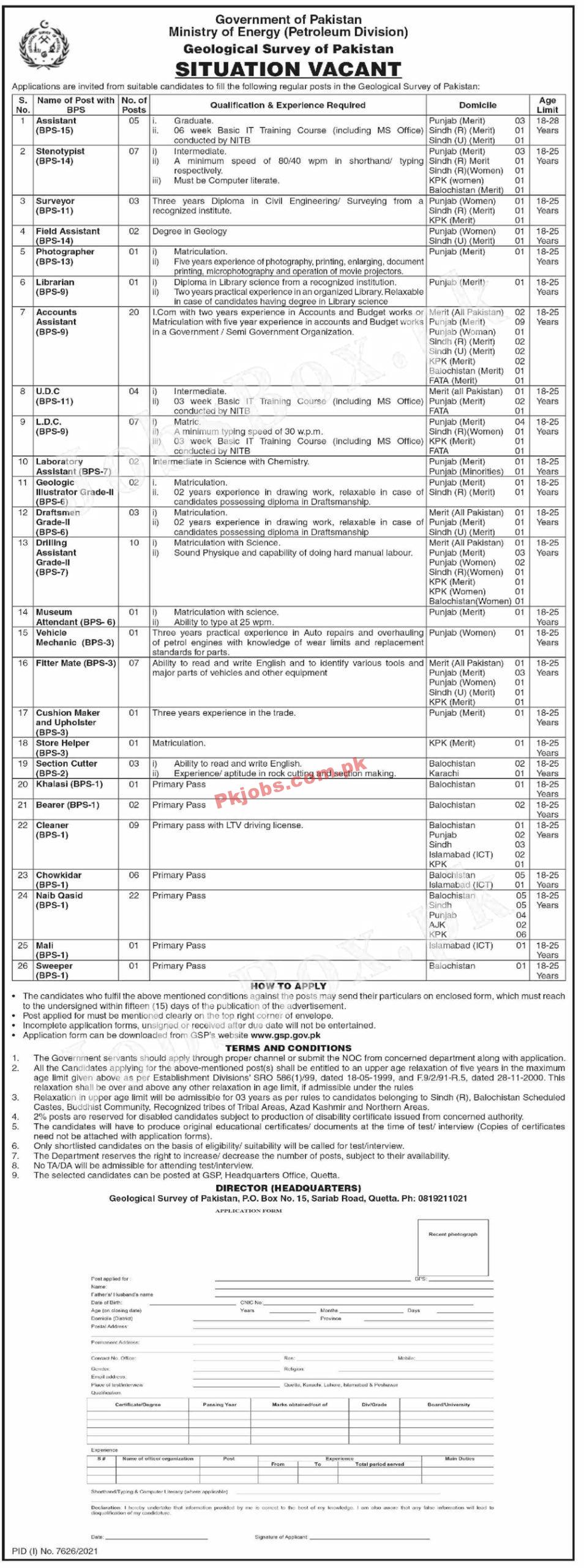 new jobs in pakistan Ministry of Energy Jobs 2022 – Pk Jobs