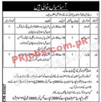 Islamabad Public Sector Organization New Govt in Pakistan Jobs 2022 Advertisement – Pk Jobs