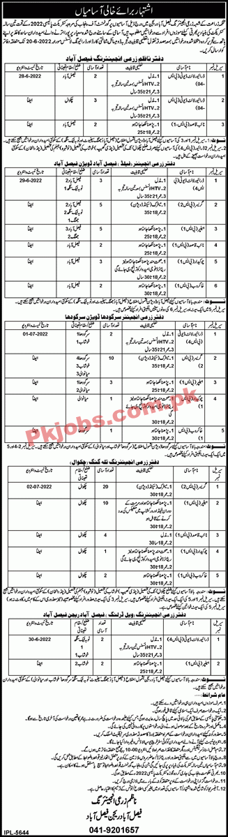 Jobs in Agriculture Sector