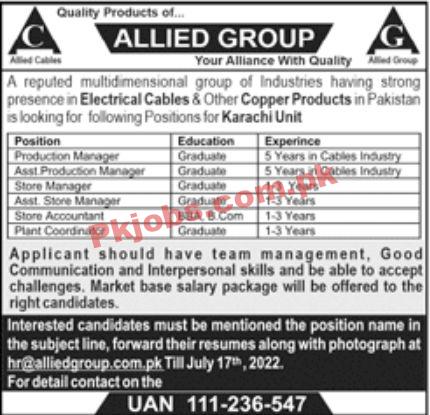 Jobs in Allied Group