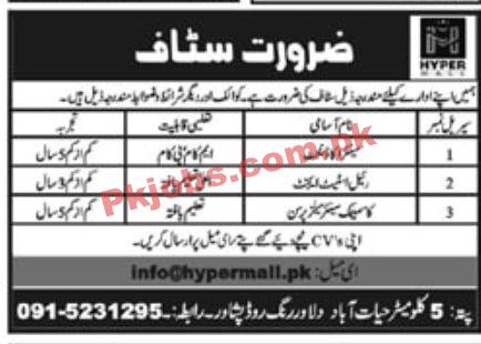 Jobs in Private Sector Peshawar