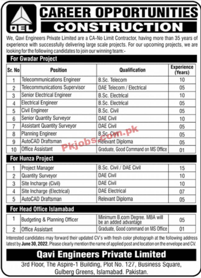 Jobs in QAVI Engineers Private Limited QEL