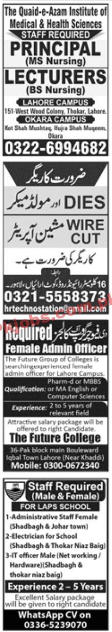 Jobs in Jang Newspaper