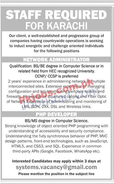 New Latest Jobs Pakistan Today 2022 – Pk Jobs