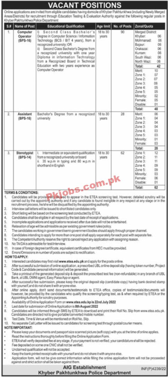 Police Jobs 2022 | Police Department Headquarters Announced Latest Civilian Management Jobs 2022