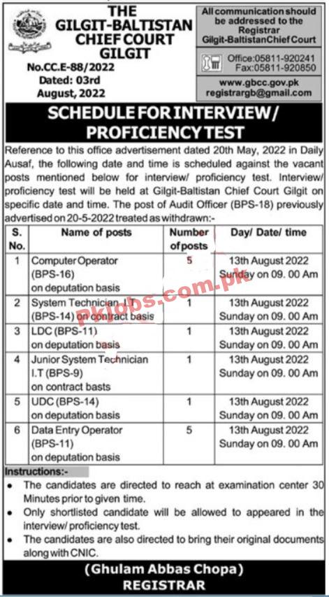 Court Jobs 2022 | District & Session Chief Court Headquarters Announced Latest Advertisement Jobs 2022
