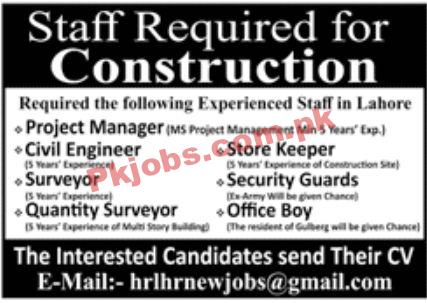 Jobs in Private Sector Lahore