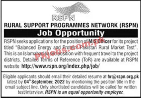 Jobs in Rural Support Programmes Network