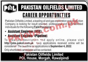 POL Jobs 2022 | Pakistan Oilfields Limited POL Head Office Announced Latest Recruitments Jobs 2022