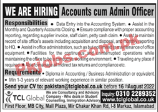 TCL Jobs 2022 | TCL Global Regional Office Announced Latest Advertisement Jobs 2022