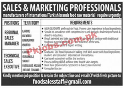 Jobs in Manufacturer of International Turkish Brands Food