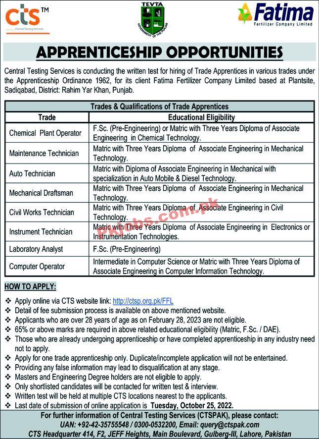 Jobs in Central Testing Services