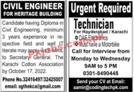 Jobs in Jobs 09 October 2022