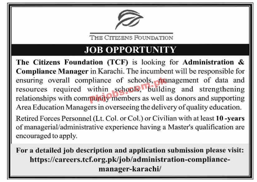 Jobs in The Citizens Foundation TCF