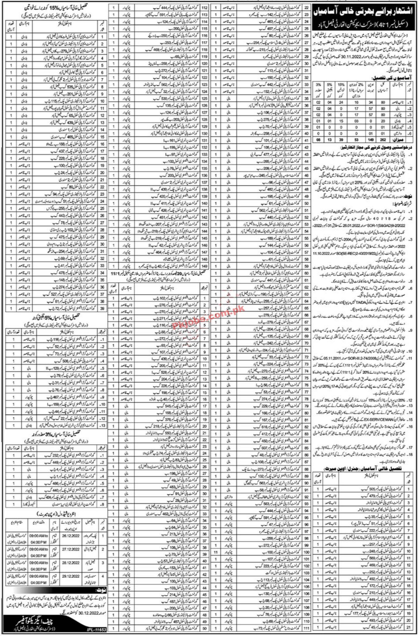 District Authority Jobs 2022 | District Education Authority Headquarters Announced Latest Recruitment Jobs 2022