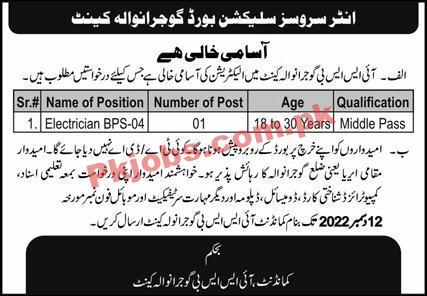 ISSB Jobs 2022 | Inter Service Selection Board Headquarters Announced Latest Recruitments