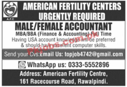 Jobs in American Fertility Centers