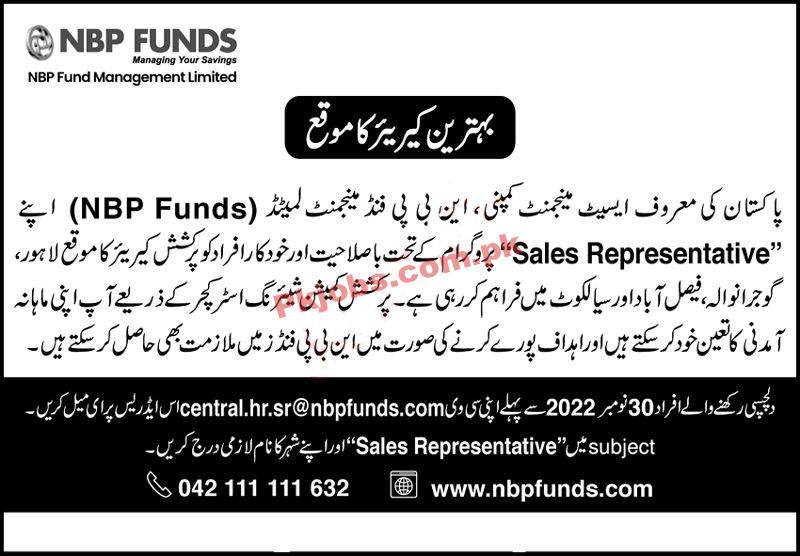 NBP Jobs 2022 | NBP Funds Management Limited Headquarters Announced Latest Recruitment Jobs 2022