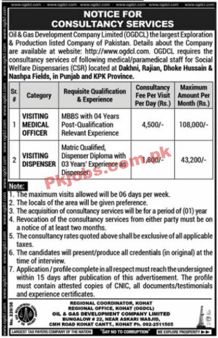 OGDCL Jobs 2022 | Oil and Gas Development Company Limited Headquarters Announced Latest Hiring