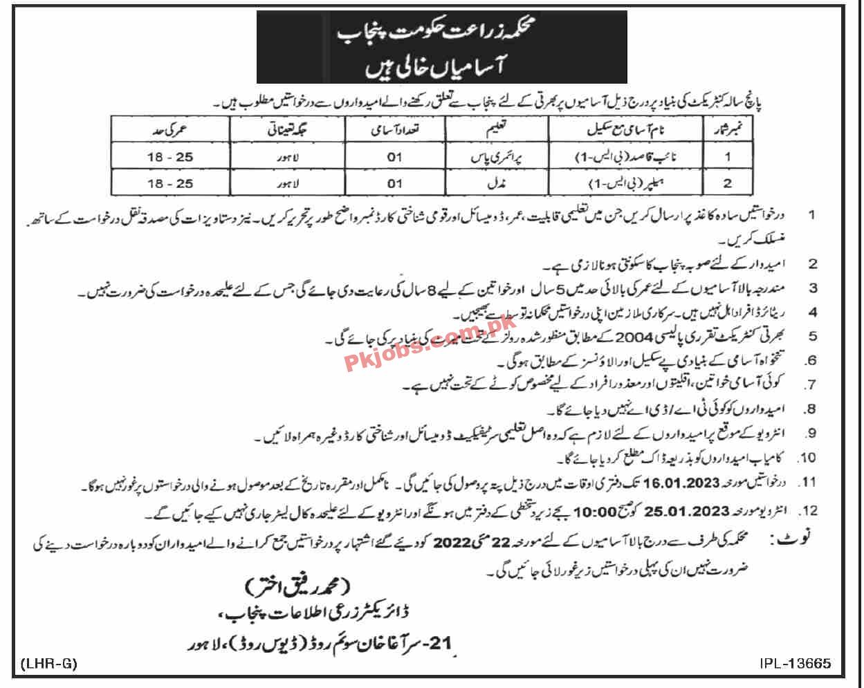 Agriculture Department Jobs 2023 | Agriculture Department Headquarters Announced Latest Recruitments