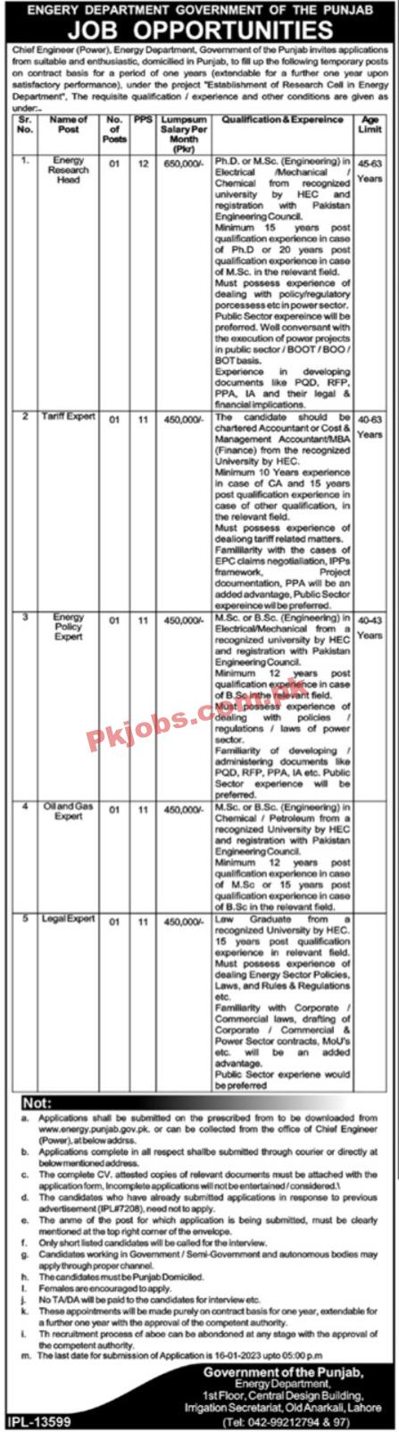 Energy Department Jobs 2023 | Energy Department Headquarters Announced Latest Recruitments