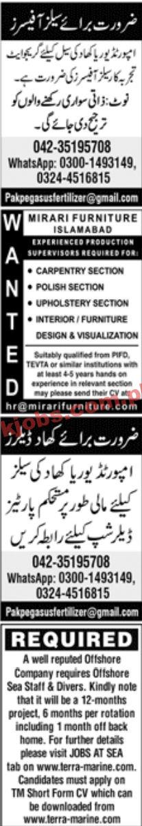 Jobs in Jang Newspaper