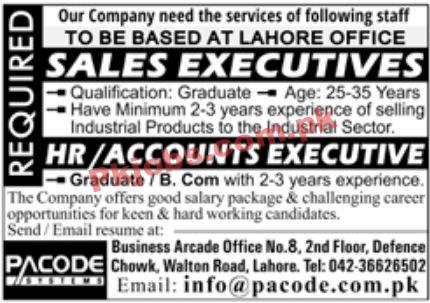 Jobs in PACODE Systems