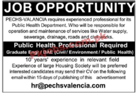 Jobs in PECHS Valencia