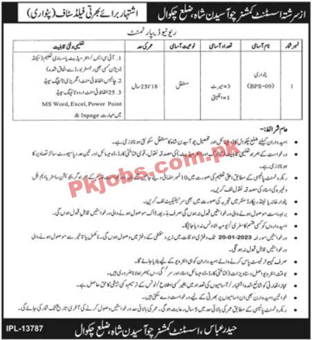 Patwari Jobs 2023 | Revenue Department Headquarters Announced Latest Recruitments