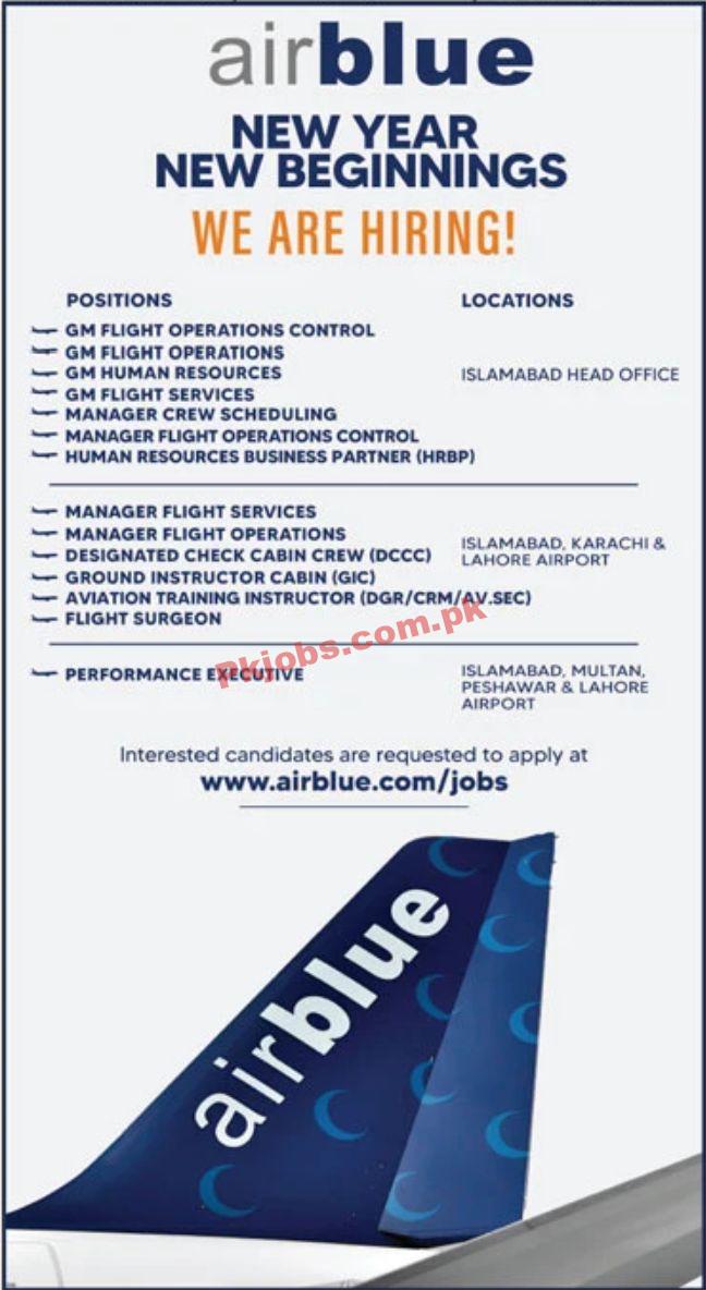 Jobs in Air Blue