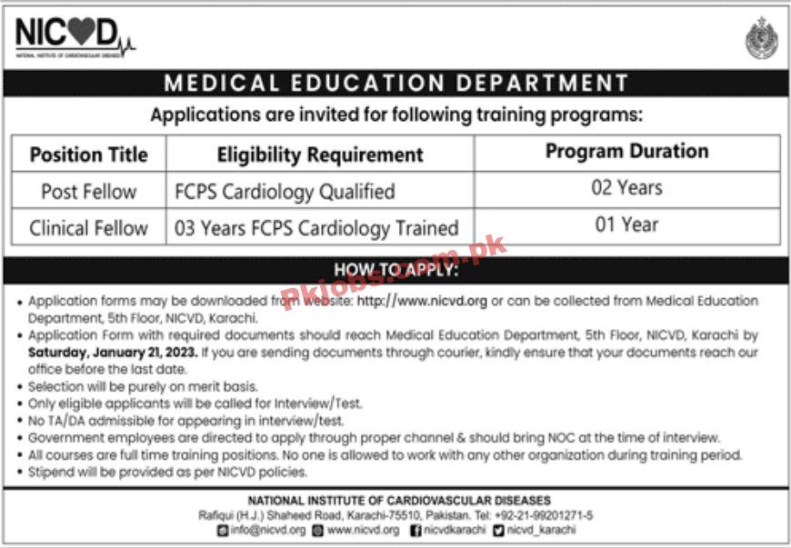 Jobs in NICVD