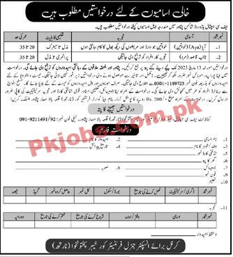 Frontier Corps Jobs 2023 | Frontier Corps Hospital Head Office Announced Latest Recruitments