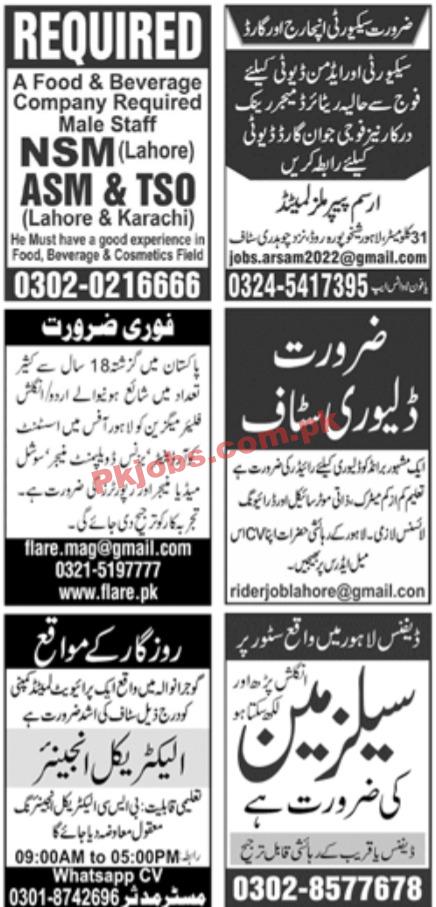 Jobs in Jang Newspaper