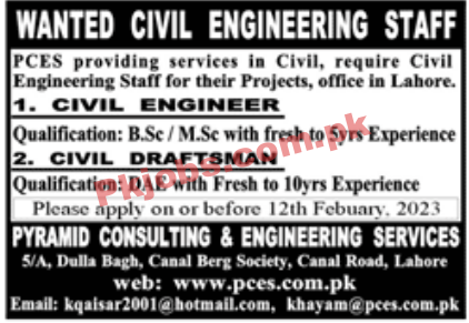 Jobs in Pyramid Consulting & Engineering Services