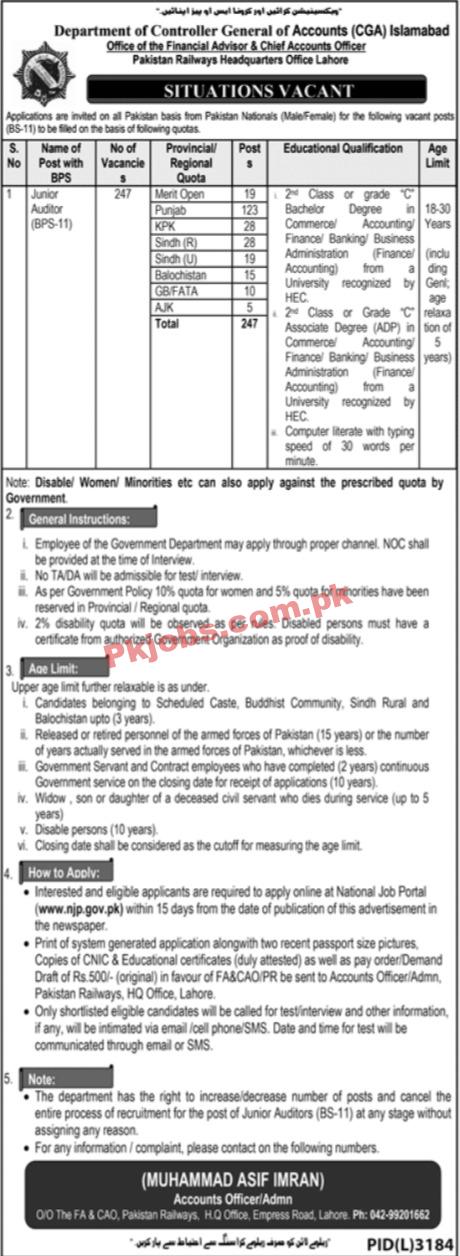 Controller General of Accounts CGA Latest Jobs 2023