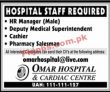 Jobs in Omar Hospital & Cardiac Centre