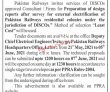 Pakistan Railways Headquarters Office Management PK Jobs 2021