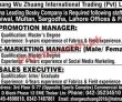 Jobs In Shang Wu Zhuang International Trading Pvt Ltd