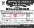 Jobs In Edwardes College Peshawar