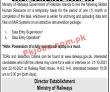 Jobs In Ministry Of Railways Government Of Pakistan