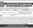 Jobs In Garrison Cadet College Kohat