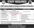 Jobs In Cmh Lahore Medical College & Institute Of Dentistry