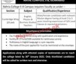 Jobs In Bahria College Islamabad