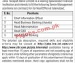 Jobs In Zarai Taraqiati Bank Limited Ztbl