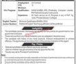 Jobs In Fazaia Schools And Colleges