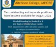 Aitchison College Announced Latest Management PK Jobs 2021