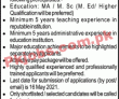Army Public School Announced Management PK Jobs 2021