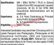 Army Public School & College (aps&c) Management Pk Jobs 2021