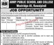 Army Public School & College Management Pk Jobs 2021