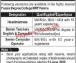 Attock Fazaia Degree College Latest Govt Jobs 2022 Advertisement